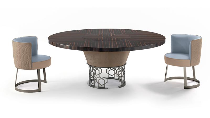 Clairmont 圓餐桌 , CLOé椅子