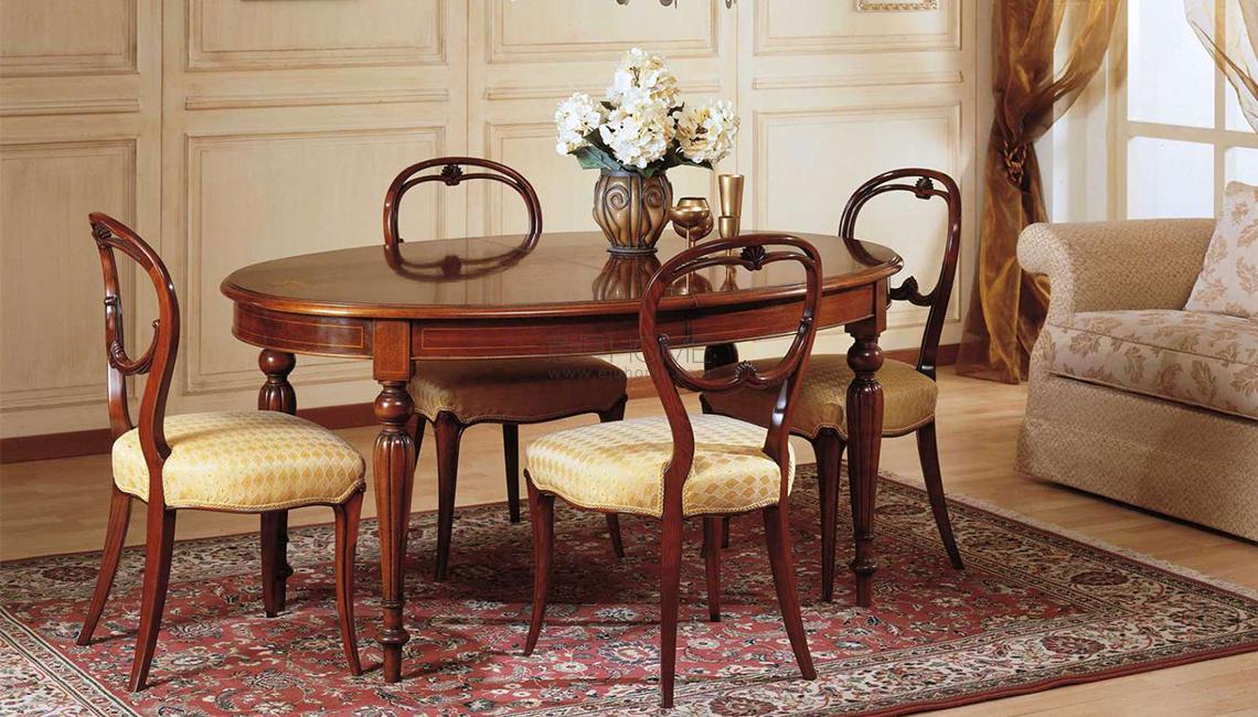12French 19th century dining room 餐桌
