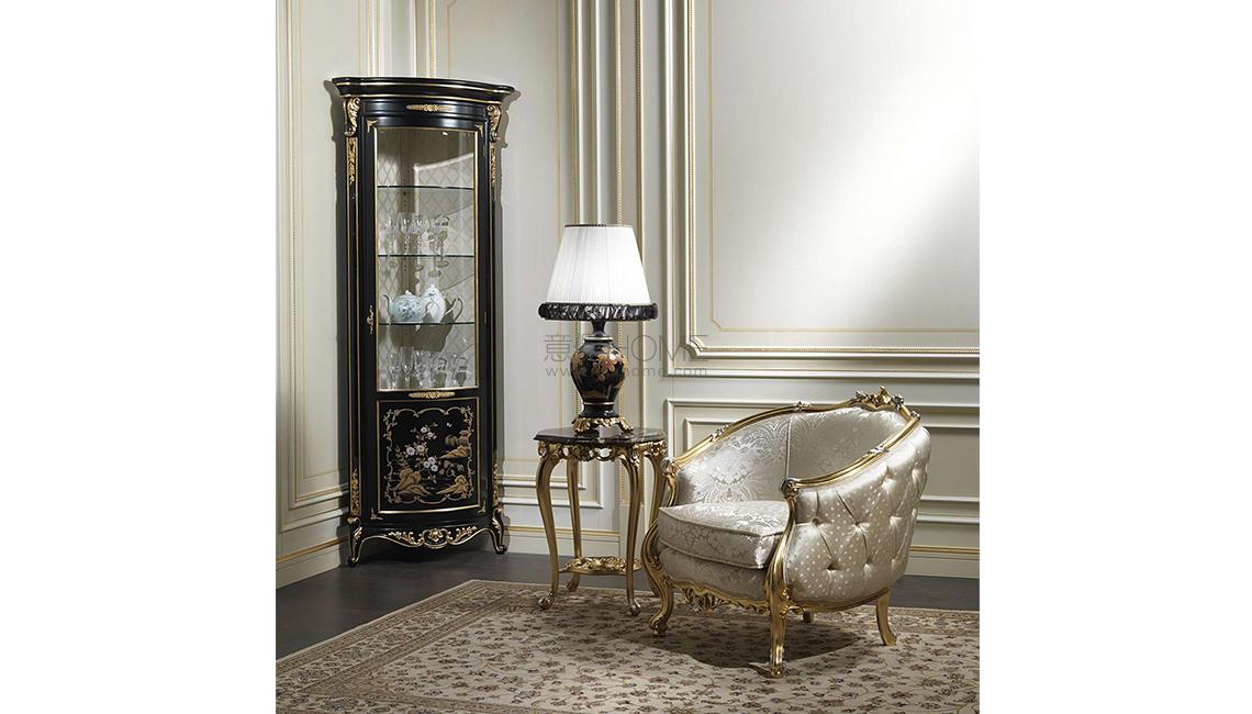 VIMERCATIClassic cabinet showcase, Chinoiserie collection, art. 9515 廳柜