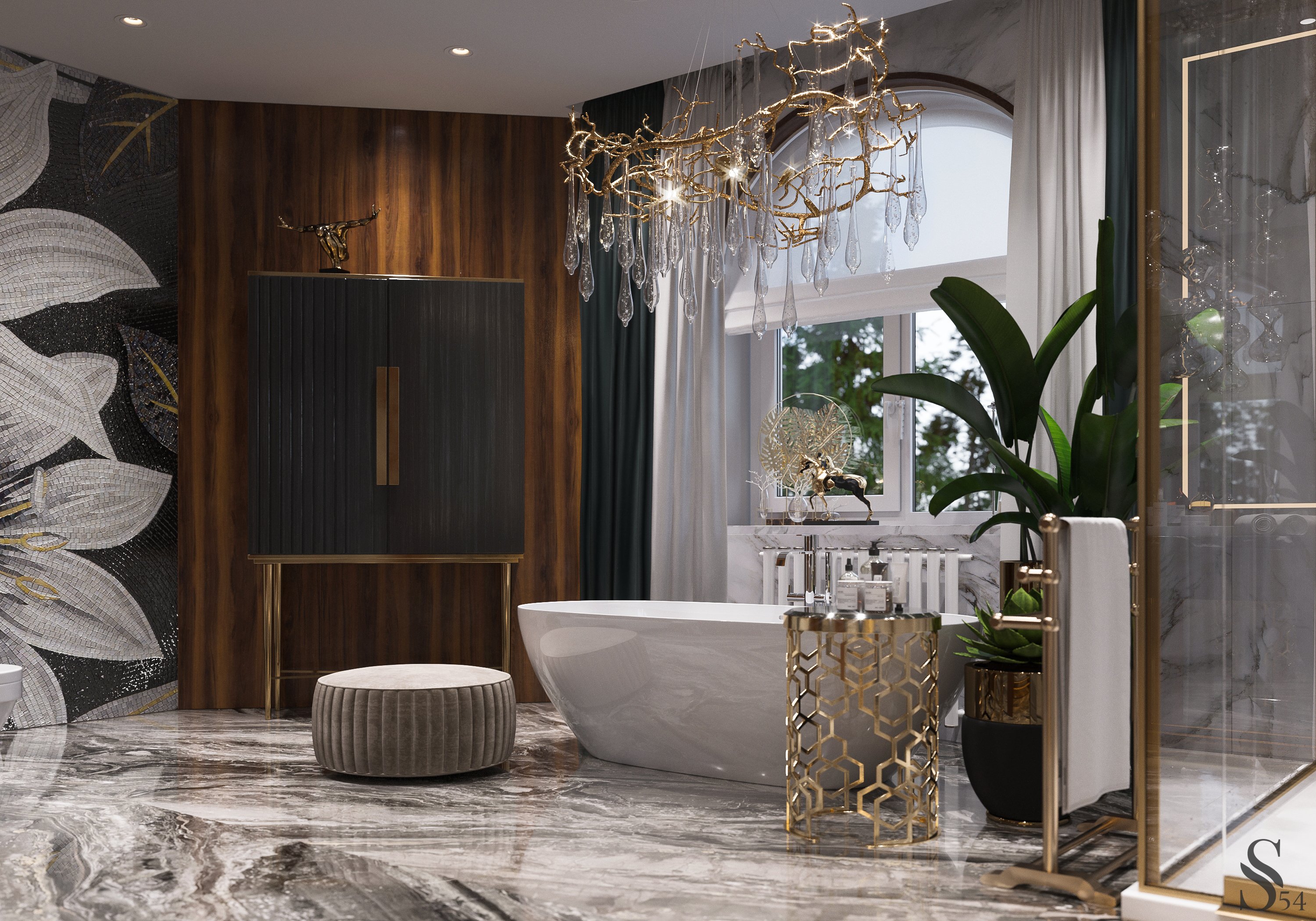 400平米現(xiàn)代奢華風，驚艷！