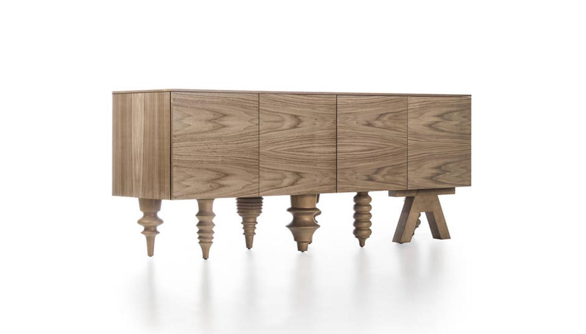 MULTILEG CABINET NOGAL電視機(jī)柜