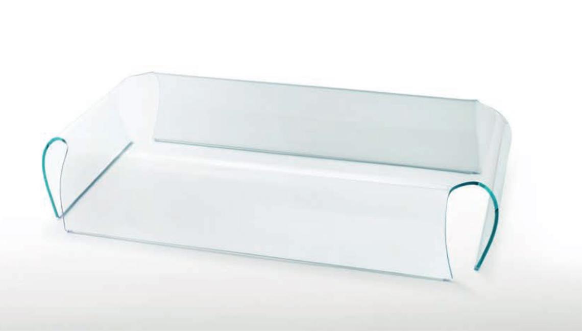 BENT GLASS TABLE茶幾