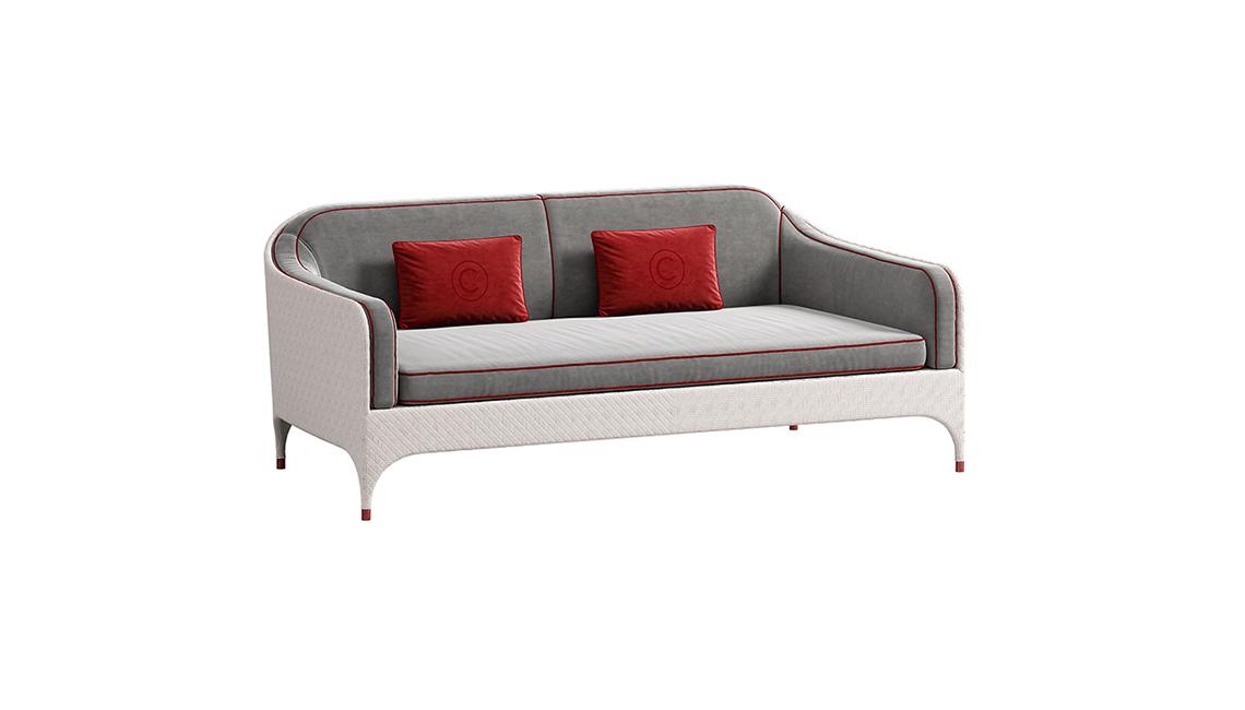 2 seater sofa with armrest沙發(fā)