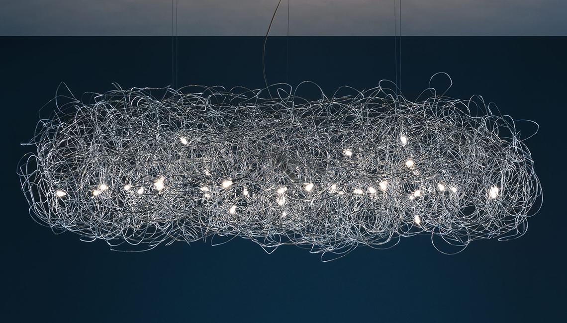 Fil de Fer Nuvola吊燈