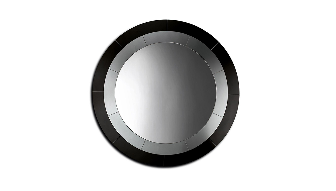 Specchio tondo Black & More鏡子