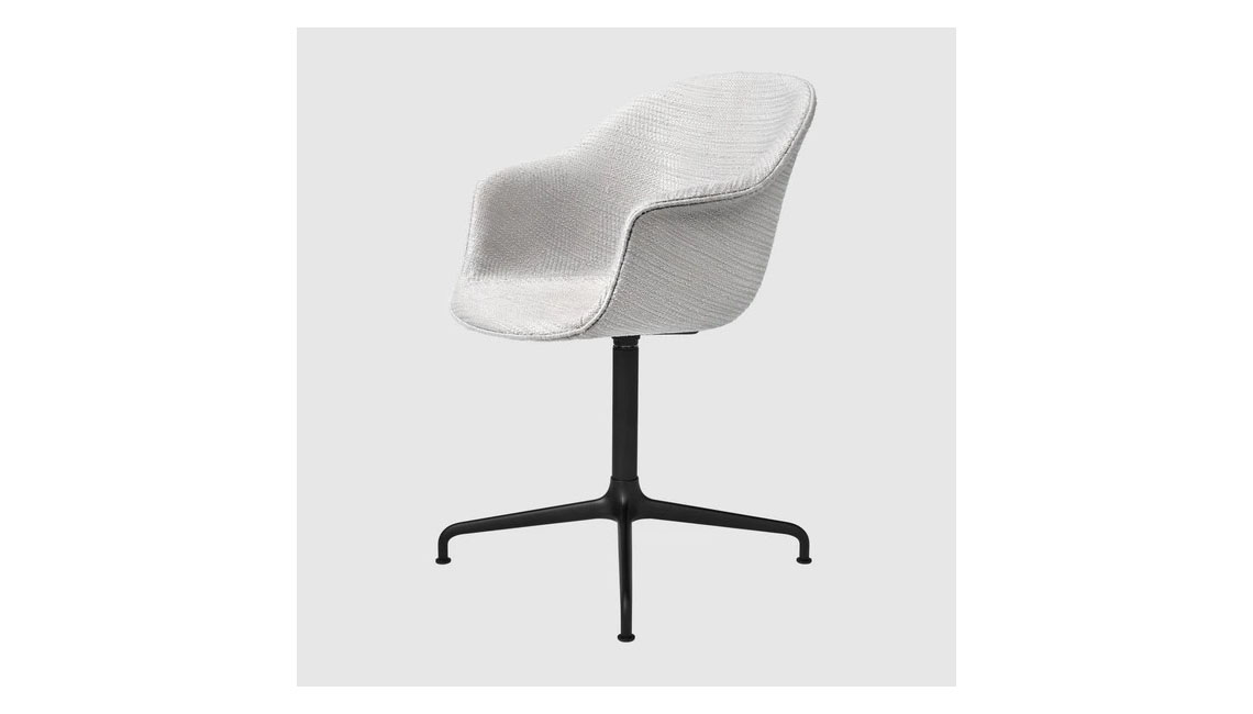 GUBIBat Meeting Chair - Fully Upholstered, 4-Star base書椅