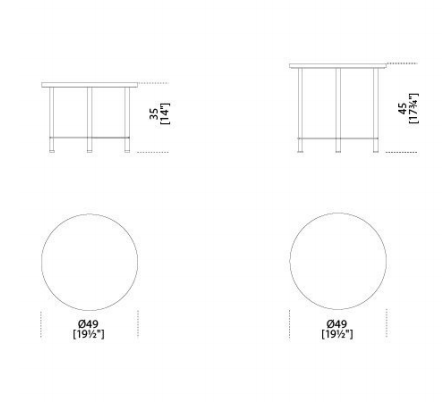 COOKIES CIRCLE茶幾