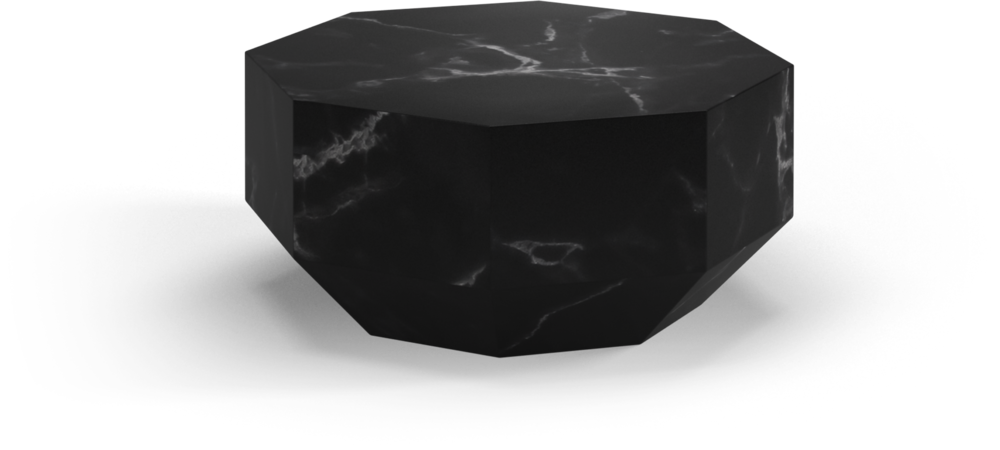 Gem-Coffee Table Nero Ceramic 茶幾