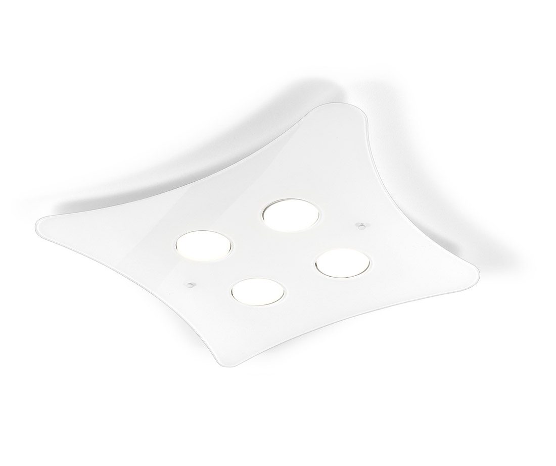 METAL LUX LIGHTMANTA-MANTA SOSPENSIONE 4 LED 吸頂燈