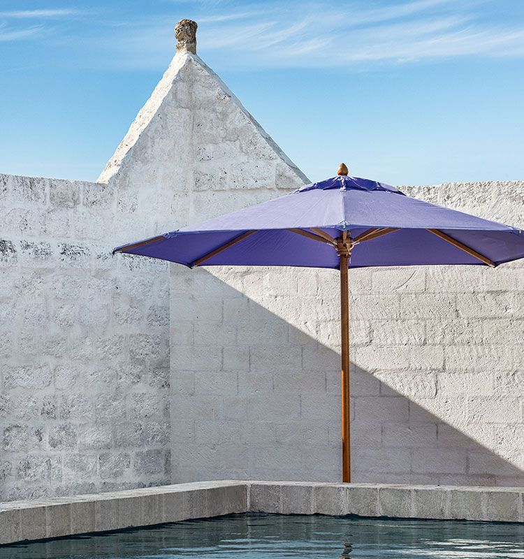 ETHIMOClassic Round parasol ? 3,5 m遮陽(yáng)傘