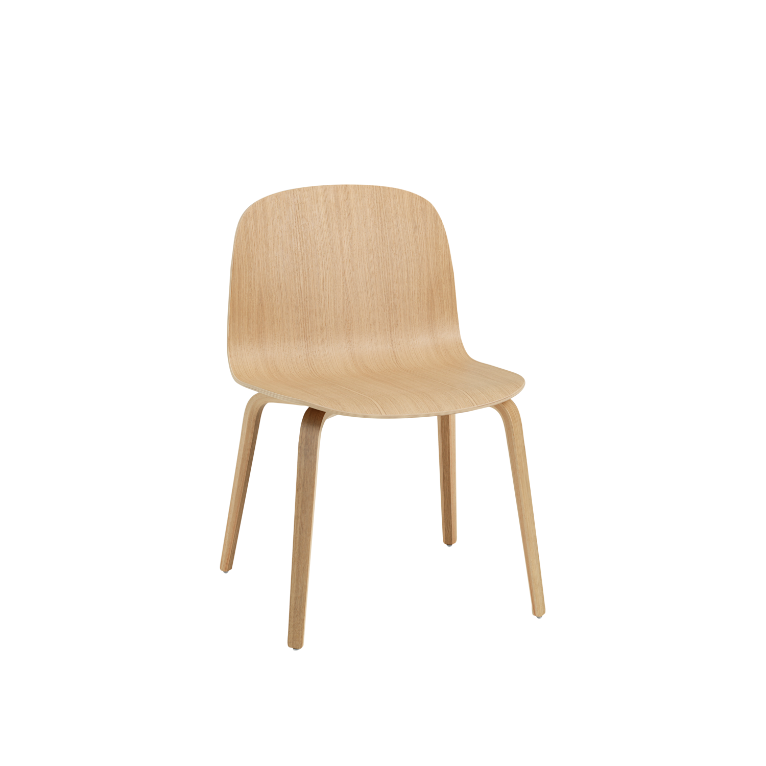 VISU WIDE CHAIR Wood Base餐椅