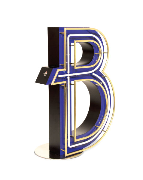 DELIGHTFULLLETTER B GRAPHIC臺燈