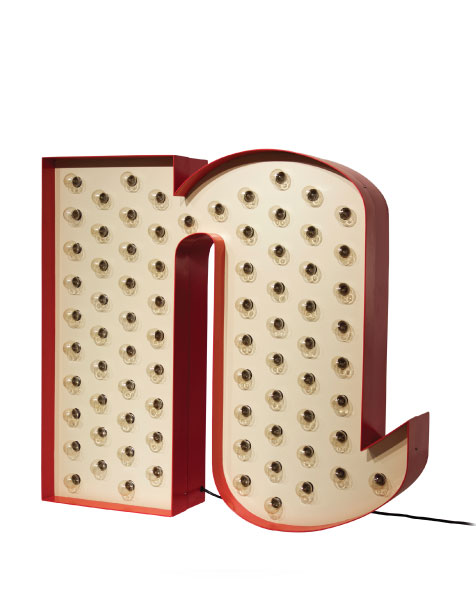 DELIGHTFULLLETTER N GRAPHIC臺燈