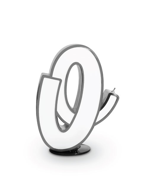 DELIGHTFULLLETTER O GRAPHIC臺燈