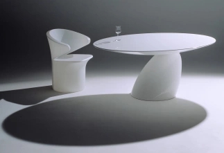 Eero AarnioParabel table圓餐桌