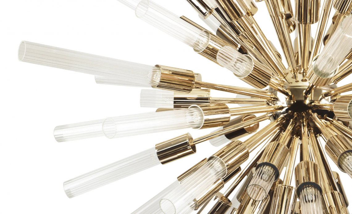 LUXXUWATERFALL SPUTNIK SUSPENSION吊燈