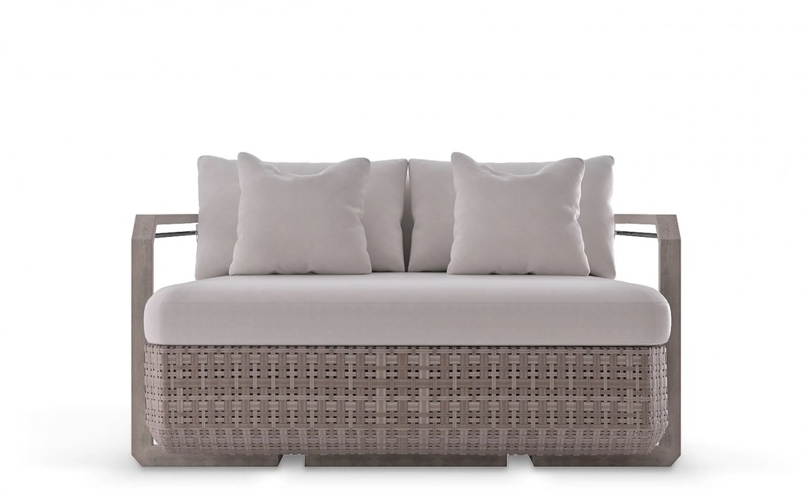 LUXXUHAMPTON WOOD TWO SEAT SOFA多人沙發(fā)