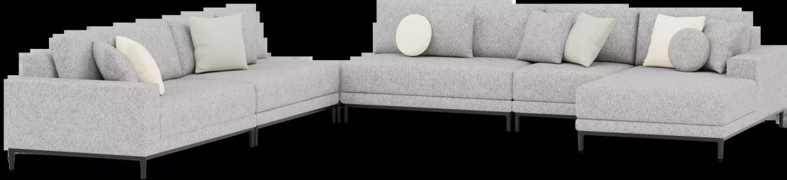 ManuttiZendo Sense Concept 6組合沙發(fā)