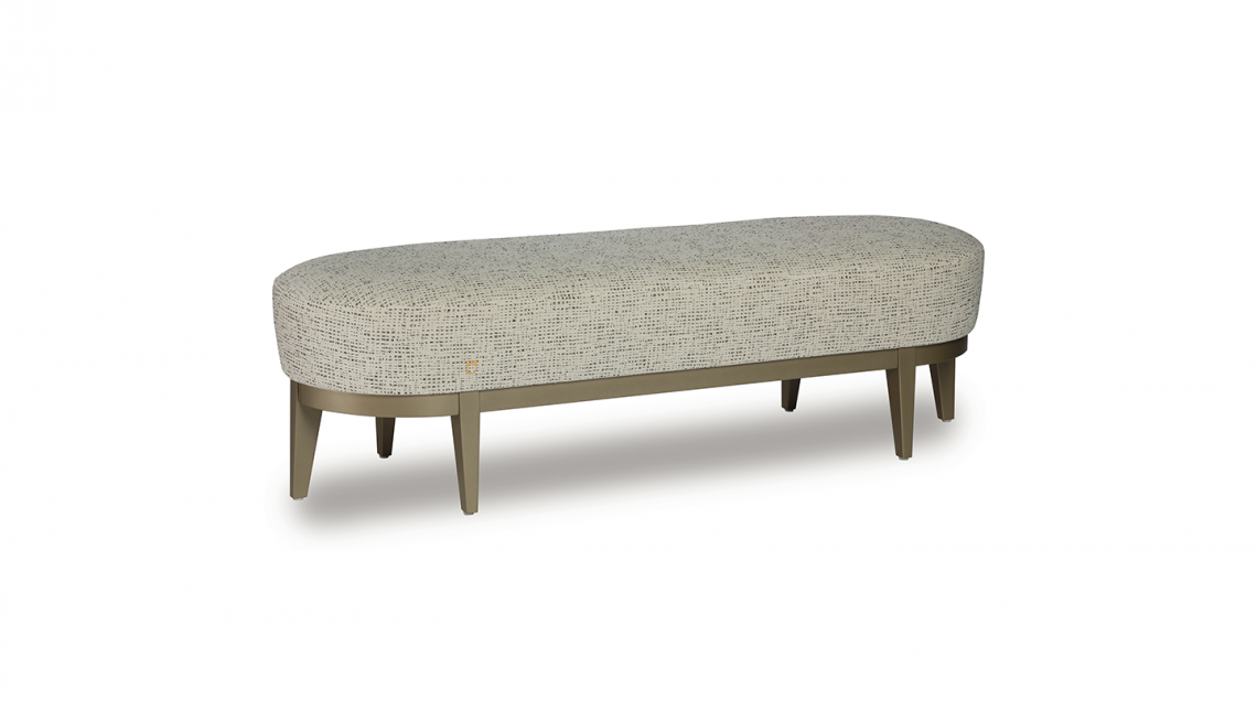 Paolo castelliVenice bench e Venice pouf休閑椅