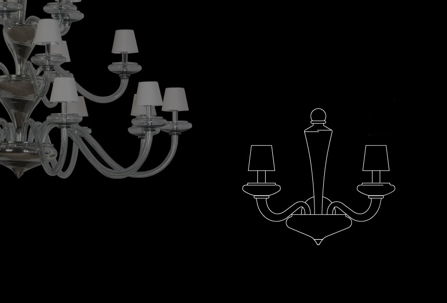 Archimede SegusoRUGIADA - Sconce吊燈