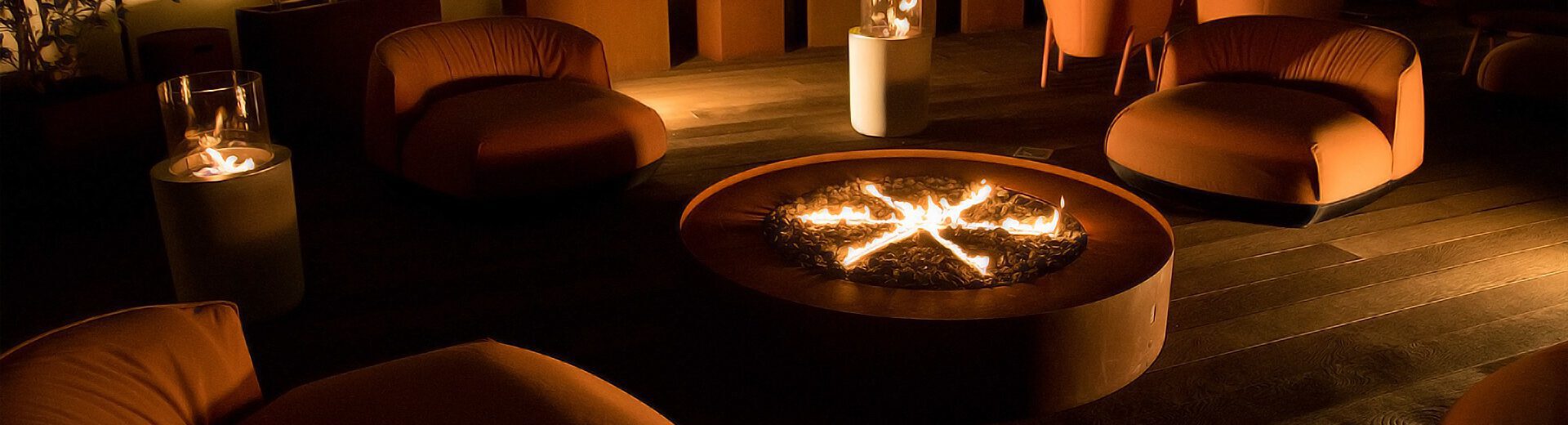 planikaGALIO STAR CORTEN壁爐