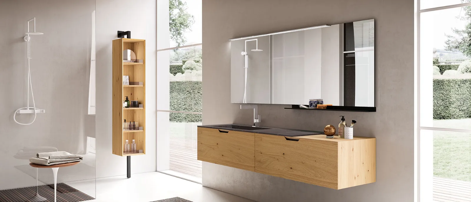 ARCHEDAQUARANTA5 02 北歐橡木浴室柜