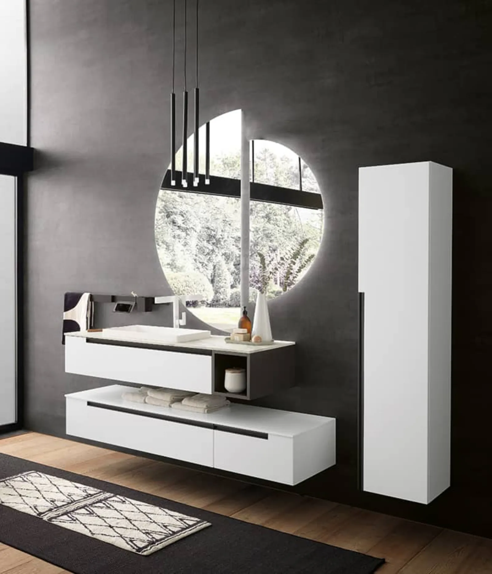 ARCHEDASide 09懸掛式浴室柜