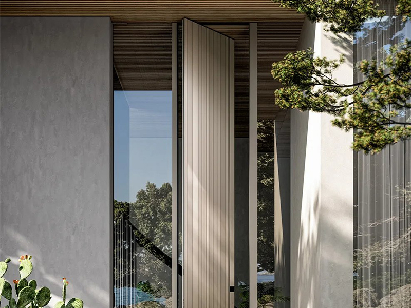 這絕對是最適合豪宅的入戶門 | 來給你的家換一種打開方式