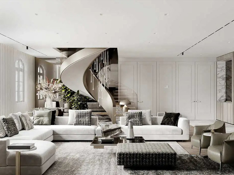 永恒的氛圍 | 850㎡奢華居所，海派腔調(diào)與意式風(fēng)情的璀璨交響